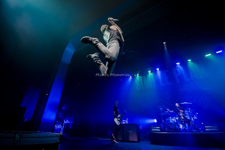 Photo Gallery: Simple Plan with Not By Choice, Courage My Love, and The Bottom Line at Toronto’s Danforth Music Hall