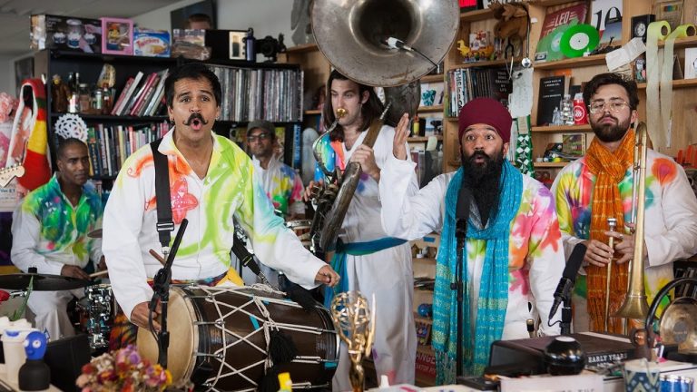 NPR Music recently hosted what it dubbed “the best party band in years.” Here’s Red Baraat’s Tiny Desk Concert