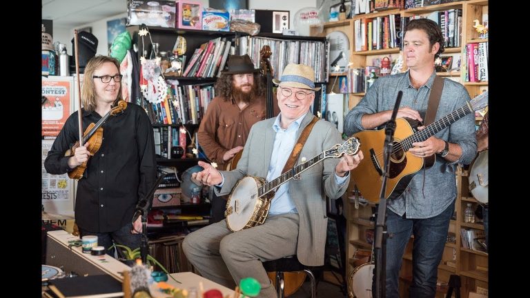 Steve Martin and the Steep Canyon Rangers Play NPR’s Music Tiny Desk Concert
