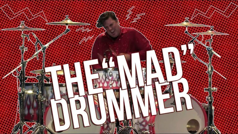 Two Drummers On One Kit