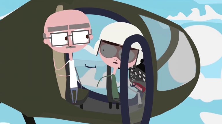 Bill Burr’s Helicopter Bit Gets Animated