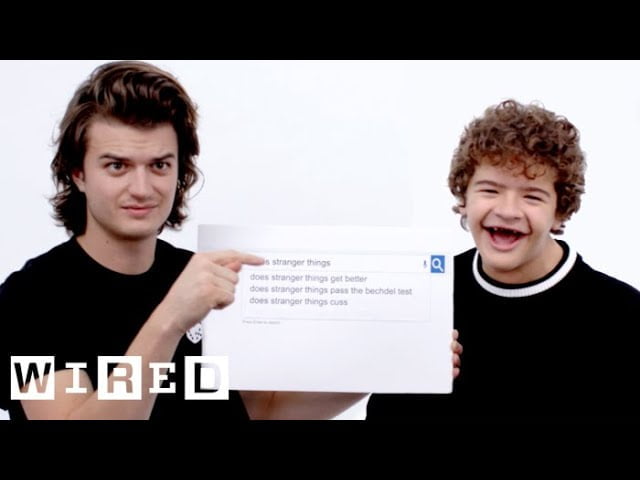 Stranger Things Cast Answer the Web’s Most Searched Questions