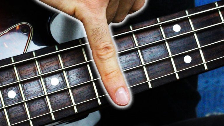 Guy Performs One-Finger Bass Solo With His Pinkie