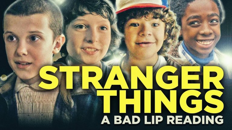 A Bad Lip Reading of ‘Stranger Things’