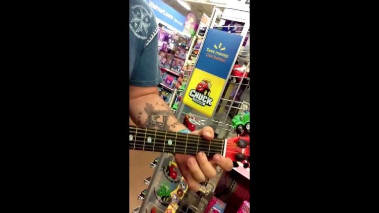 Guys Play Stevie Ray Vaughan’s “Pride and Joy” On A $25 Kids’ Guitar At WalMart