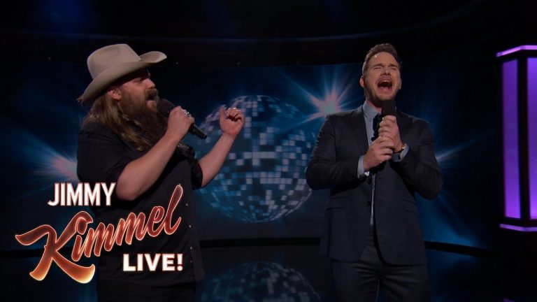 Chris Pratt & Chris Stapleton Sing “(I’ve Had) The Time of My Life”