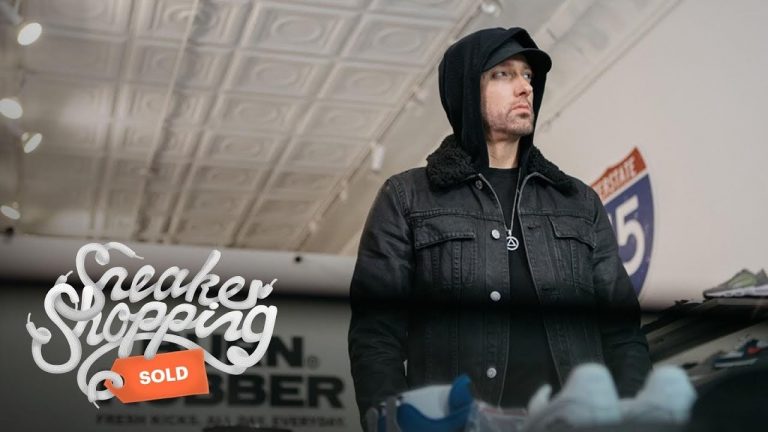 Eminem Goes Sneaker Shopping