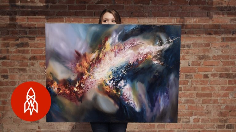 Seeing a Song: Painting What She Hears