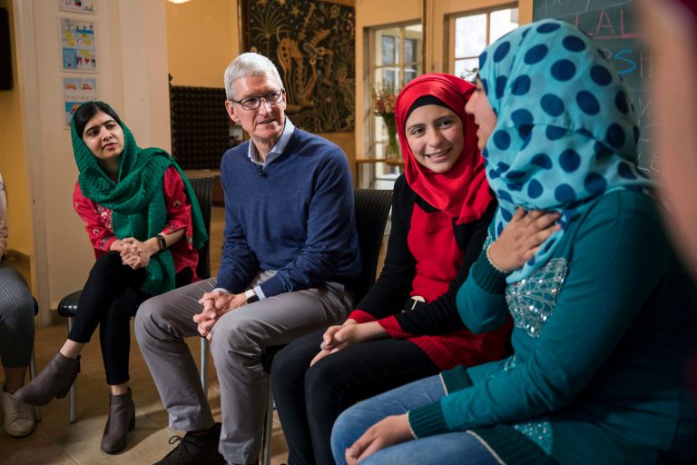Apple teams with Malala Fund to support girls’ education
