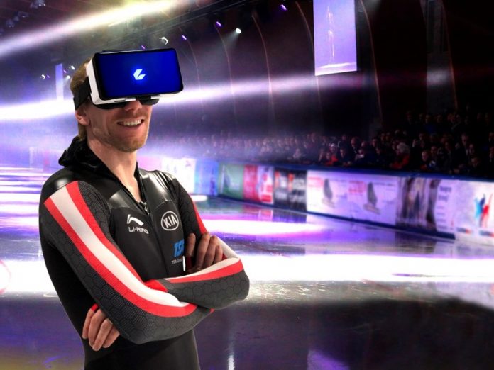 CEEK VR- Inc--Canadian speed skater Ted-Jan Bloemen becomes the