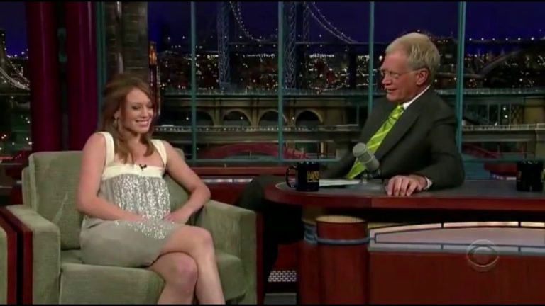 David Letterman – Asking Tough Questions