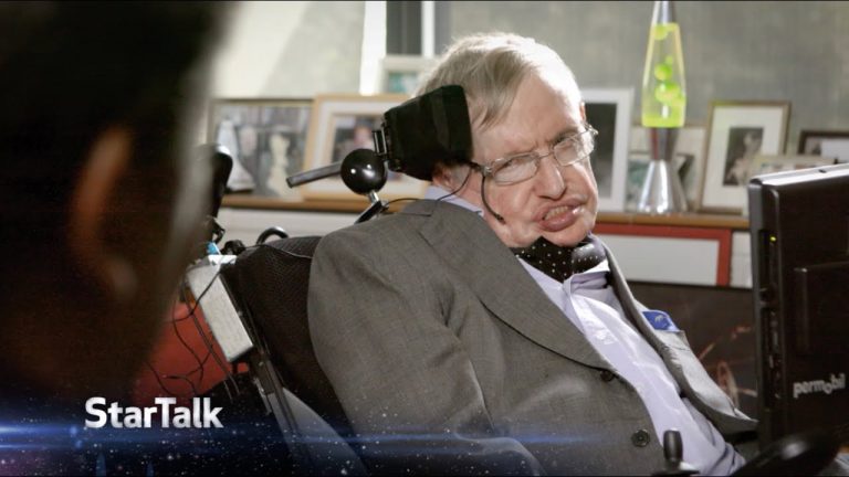 The Great Stephen Hawking Interviewed by Neil deGrasse Tyson Ten Days Before His Death