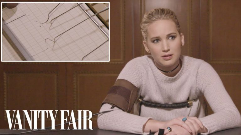 Jennifer Lawrence Takes a Lie Detector Test