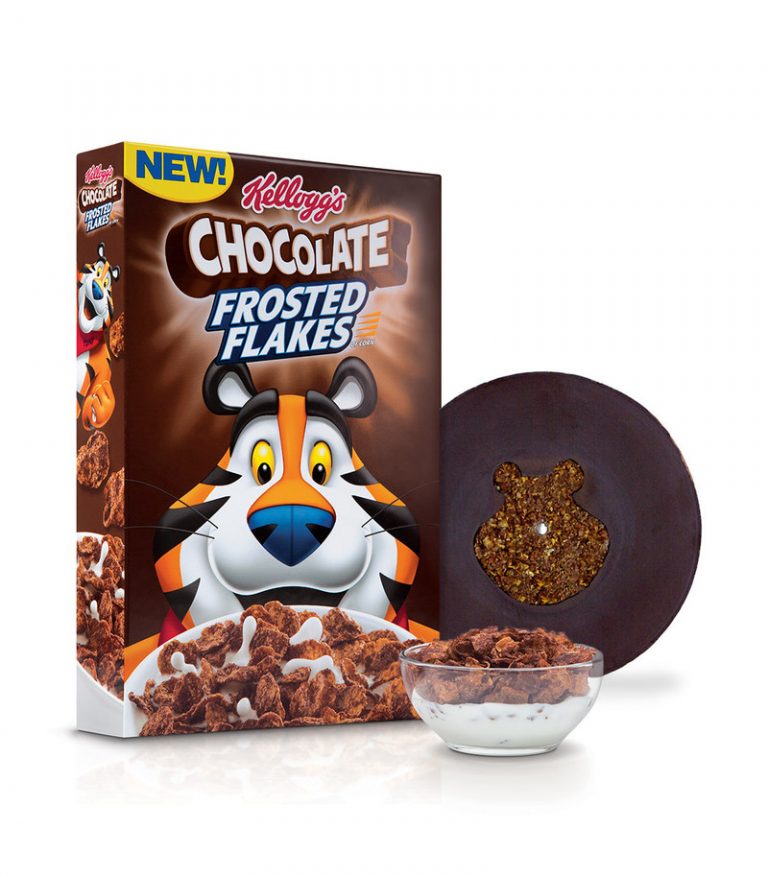 Kellogg’s Chocolate Frosted Flakes Drops First-Ever Record Made Of Cereal