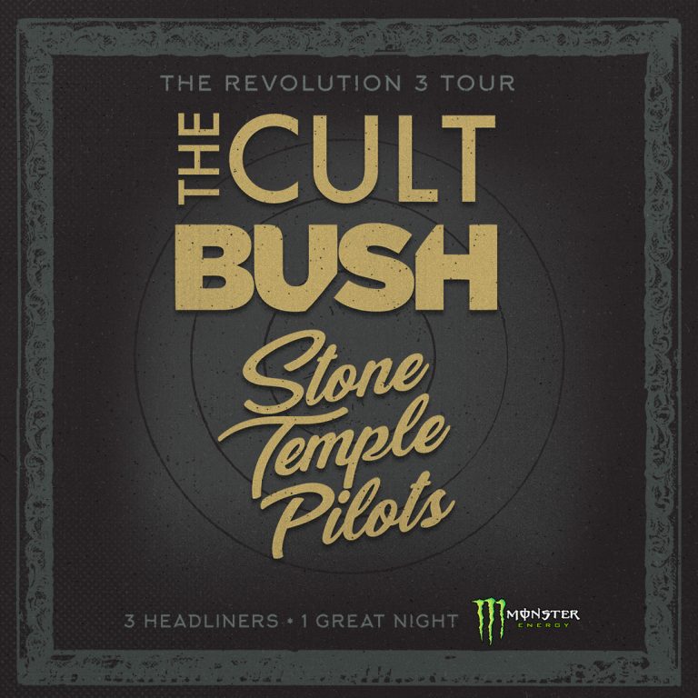 The Cult, Bush, Stone Temple Pilots Announce Tri-Headlining ‘Revolution 3’ Tour