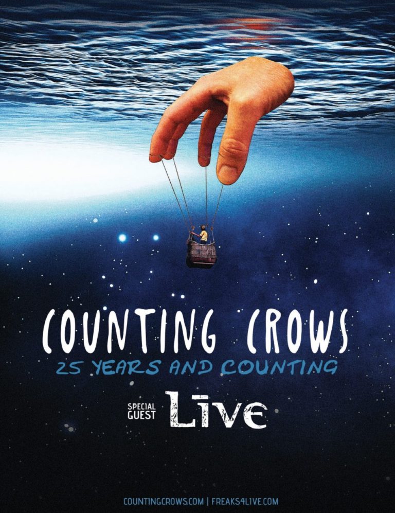 Counting Crows Announce 2018 Worldwide “25 Years And Counting” Tour With Special Guests +LIVE+