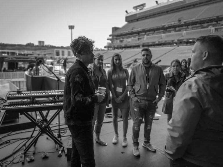 Max Kerman and Arkells fans