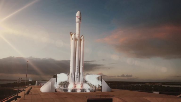 SpaceX Falcon Heavy Launch Video Set To David Bowie’s “Life on Mars”