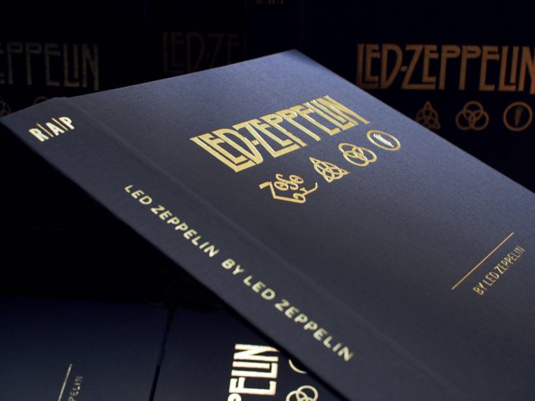 Led Zeppelin Releases Their Official Book…Cover