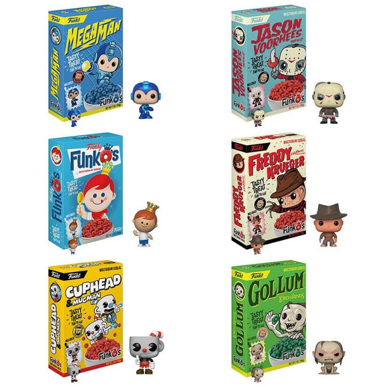 Funko is releasing a line of breakfast cereals called FunkO’s