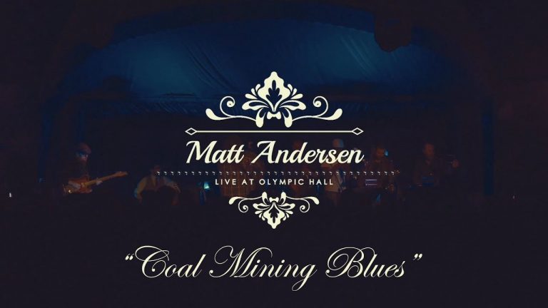 Matt Andersen Releases Live Video of “Coal Mining Blues”