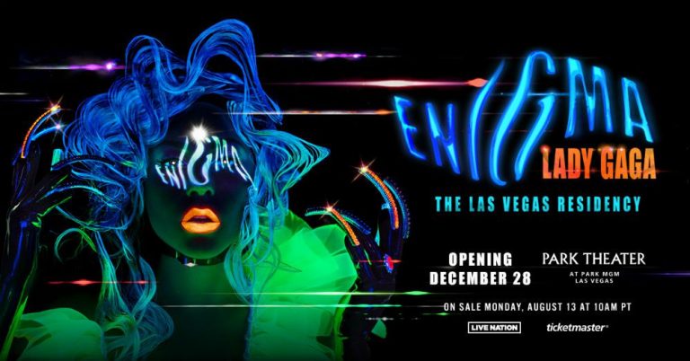 Lady Gaga To Launch Exclusive Las Vegas Residency at Park Theater Friday, December 28