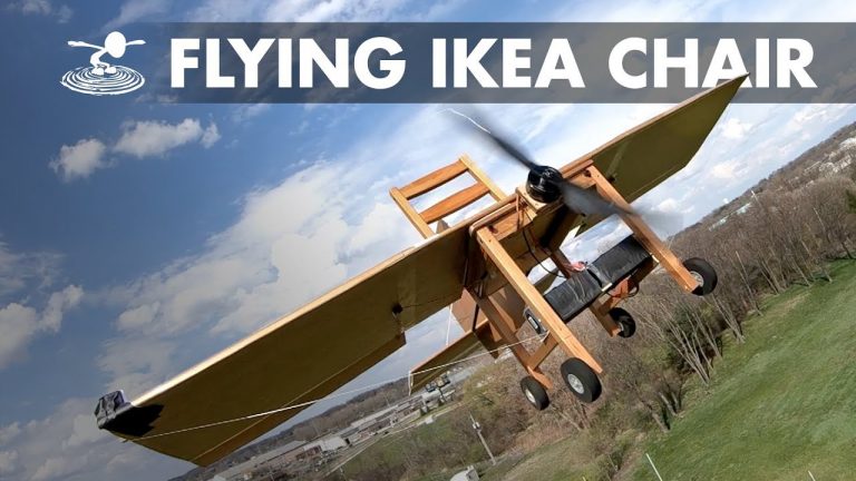 Man Is Tasked With The Challenge Of Making An Ikea Chair That Flies