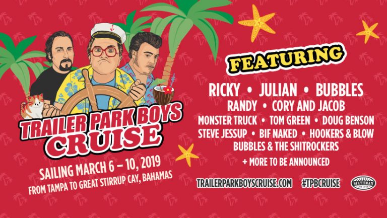 Trailer Park Boys Announce Out of Jail and Setting Sail Caribbean Cruise