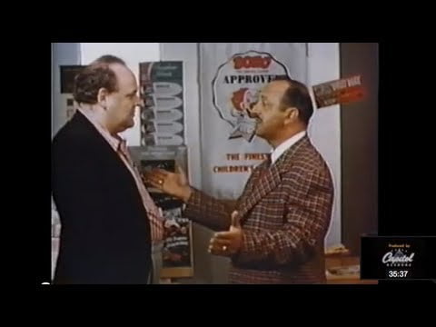 Capitol Records Promo Film Starring Looney Tunes’ Mel Blanc As Record Store Salesman