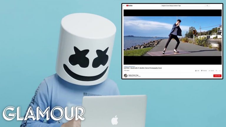 Marshmello Watches Fan Covers On YouTube