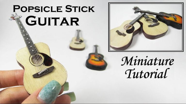 Here’s How To Make A Guitar Using Popsicle Sticks