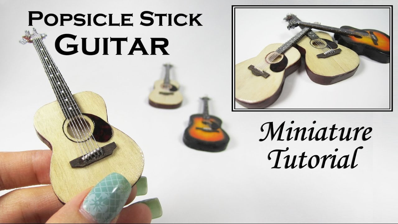 Here's How To Make A Guitar Using Popsicle Sticks That Eric Alper