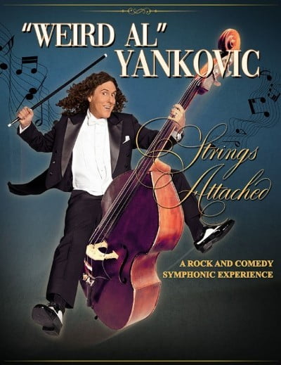 “Weird Al” Yankovic has just announced the dates for his 2019 Strings Attached tour