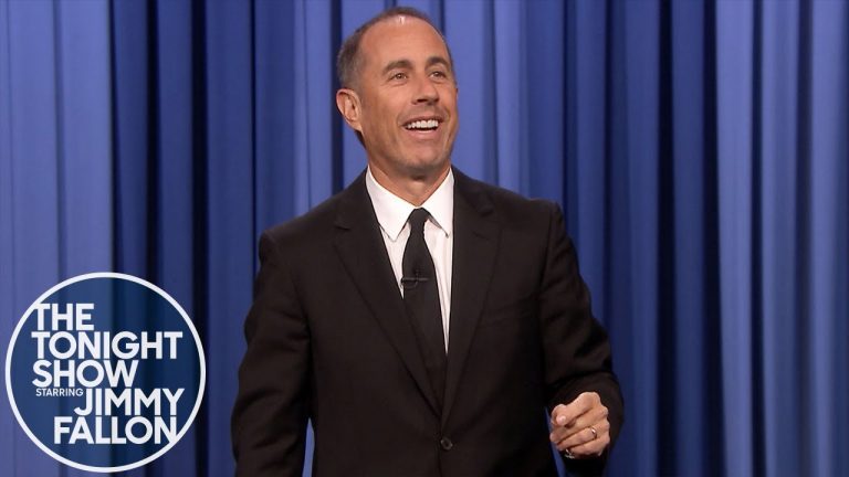 Jerry Seinfeld Does Jimmy Fallon’s Monologue