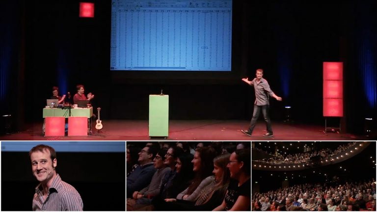 Matt Parker’s comedy routine about spreadsheets is proof he can make anything funny