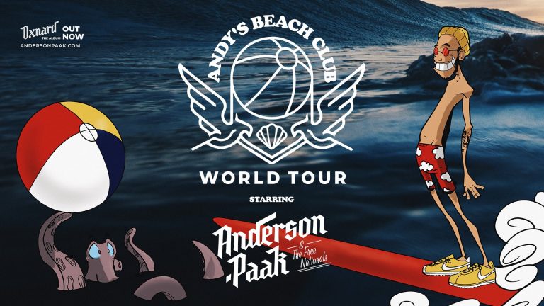 Anderson .Paak Announces Andy’s Beach Club World Tour