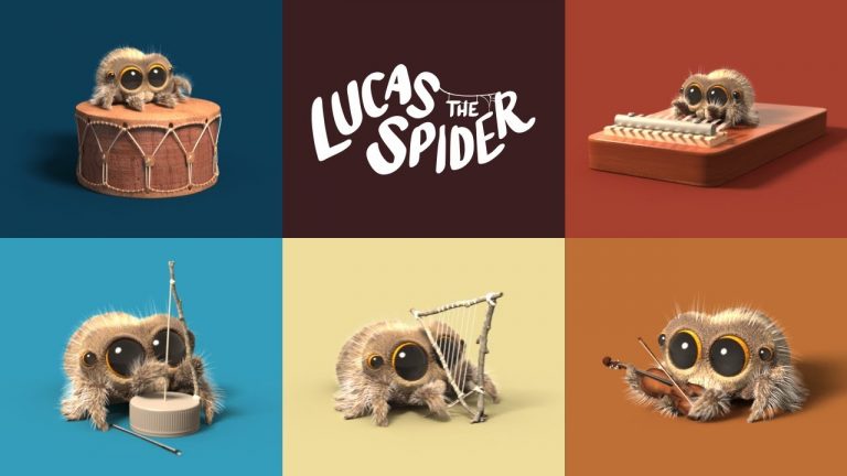 Lucas the Spider Plays Every Instrument In His New Song