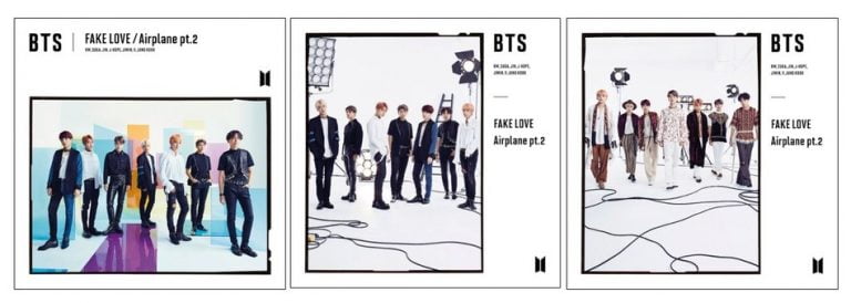 BTS ‘FAKE LOVE/Airplane pt.2’ CD Available March 15 In The US