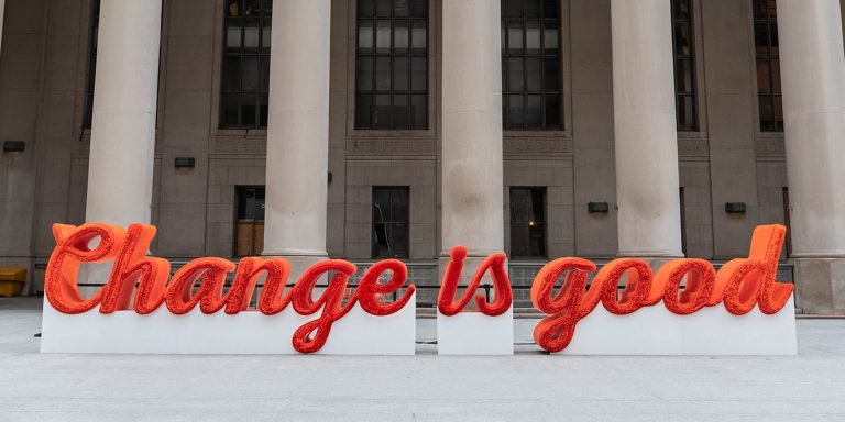 A&W unveils new public installation saying goodbye to the last of its plastic straws