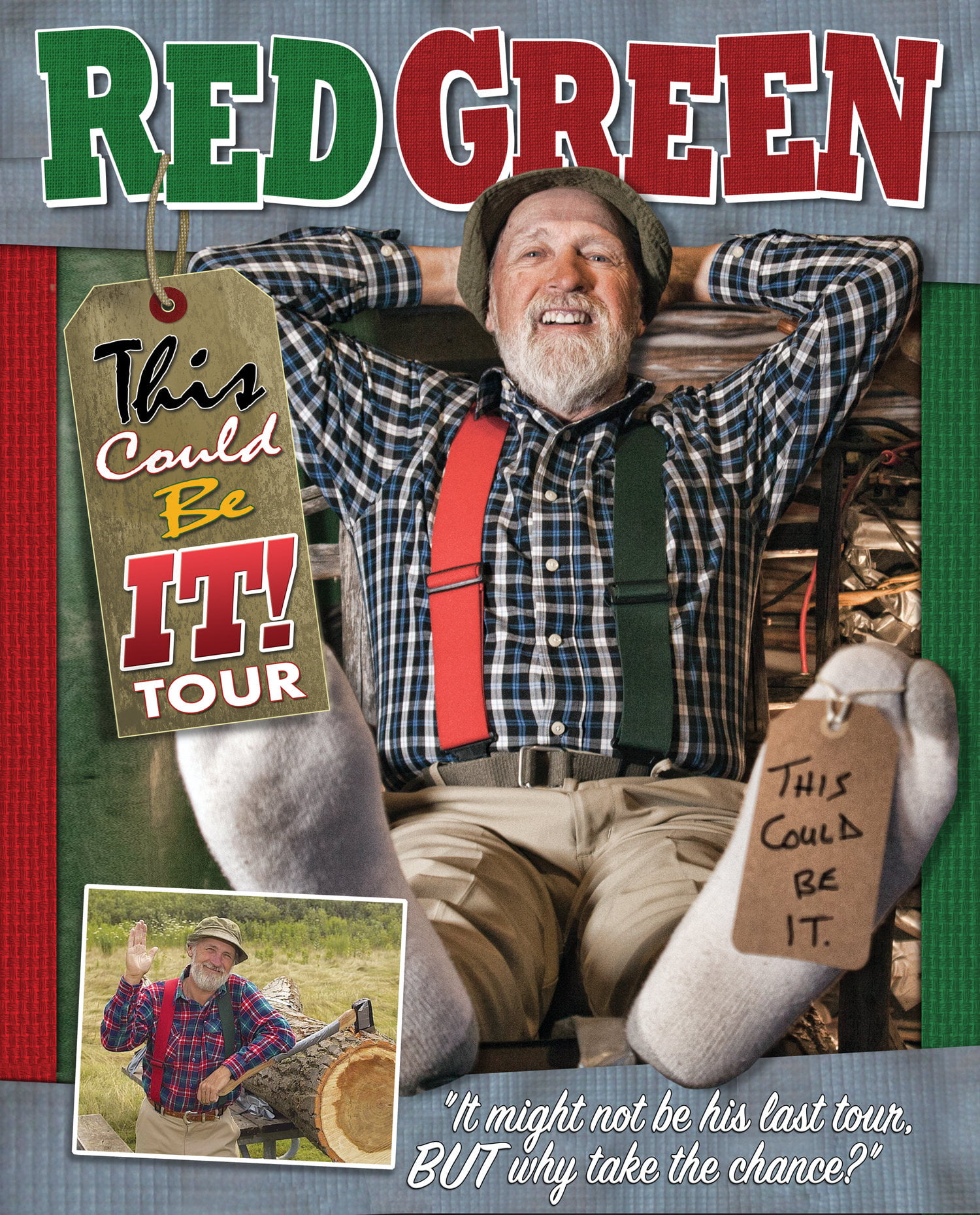 red and green tour