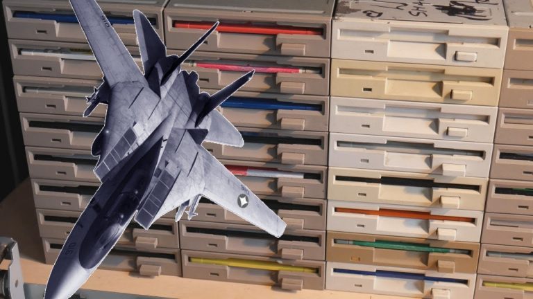 Computer parts orchestra The Floppotron Performs Kenny Loggins’ “Danger Zone”