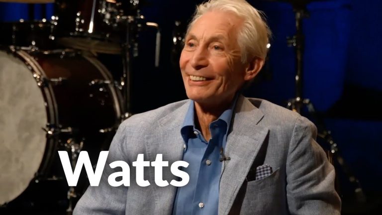 Chad Smith Interviewing Charlie Watts