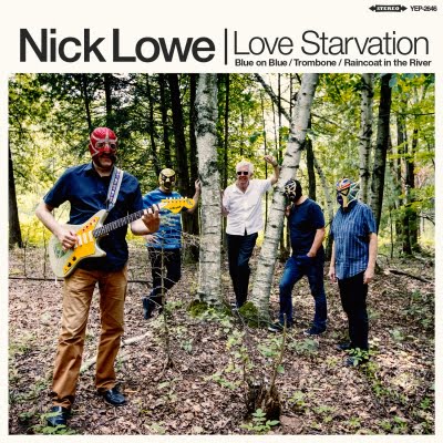 Nick Lowe Announces Second EP With Los Straitjackets Love Starvation / Trombone Out May 17