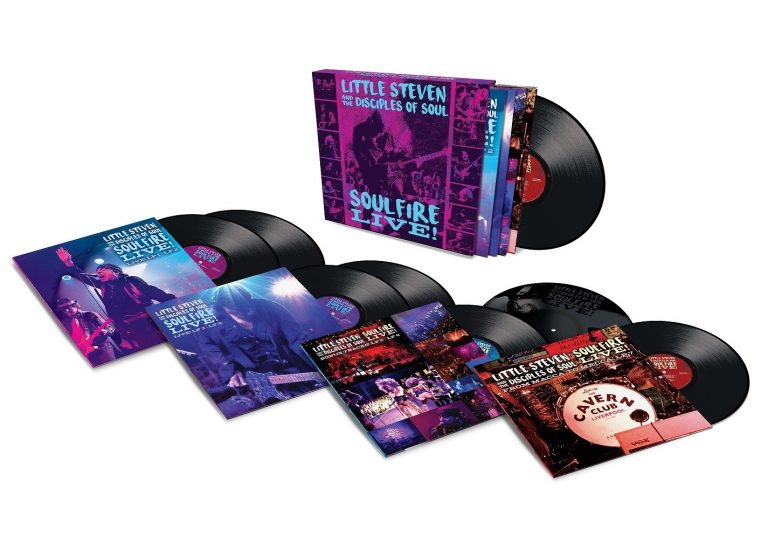 Little Steven And The Disciples Of Soul’s ‘SOULFIRE LIVE!’ Vinyl Box Set And Blu-Ray Video Released This Month