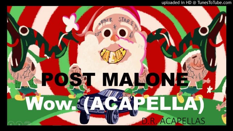 Post Malone’s Isolated Vocals For “Wow”