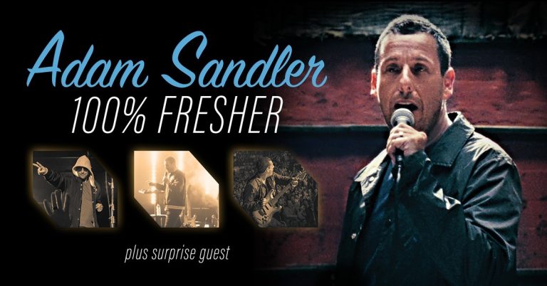 Adam Sandler Reveals Summer Dates For His 100% Fresher Tour