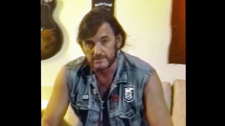 Lemmy gives advice to an African-American kid who is being picked on for liking metal