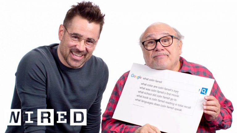 Colin Farrell and Danny DeVito Answer the Internet’s Most Searched Questions About Them