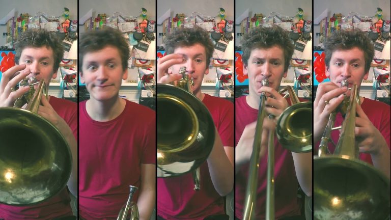 Nena’s 99 Luftballons As Performed By 99 Brass Instruments