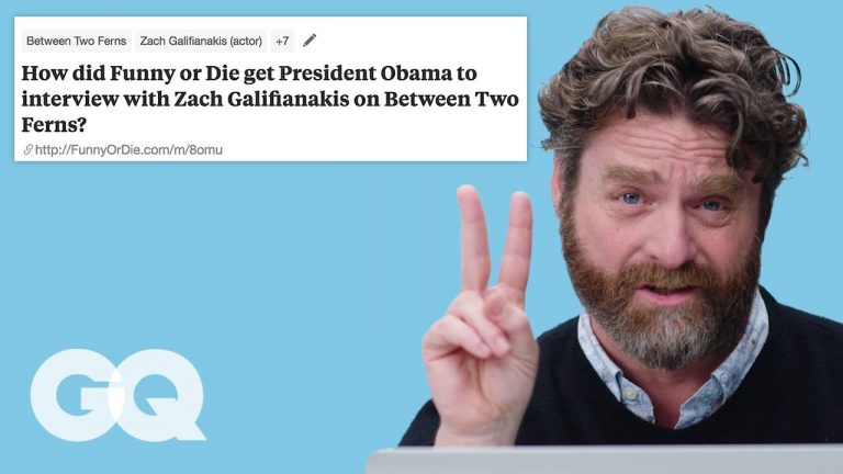 Zach Galifianakis Goes Undercover on the Internet
